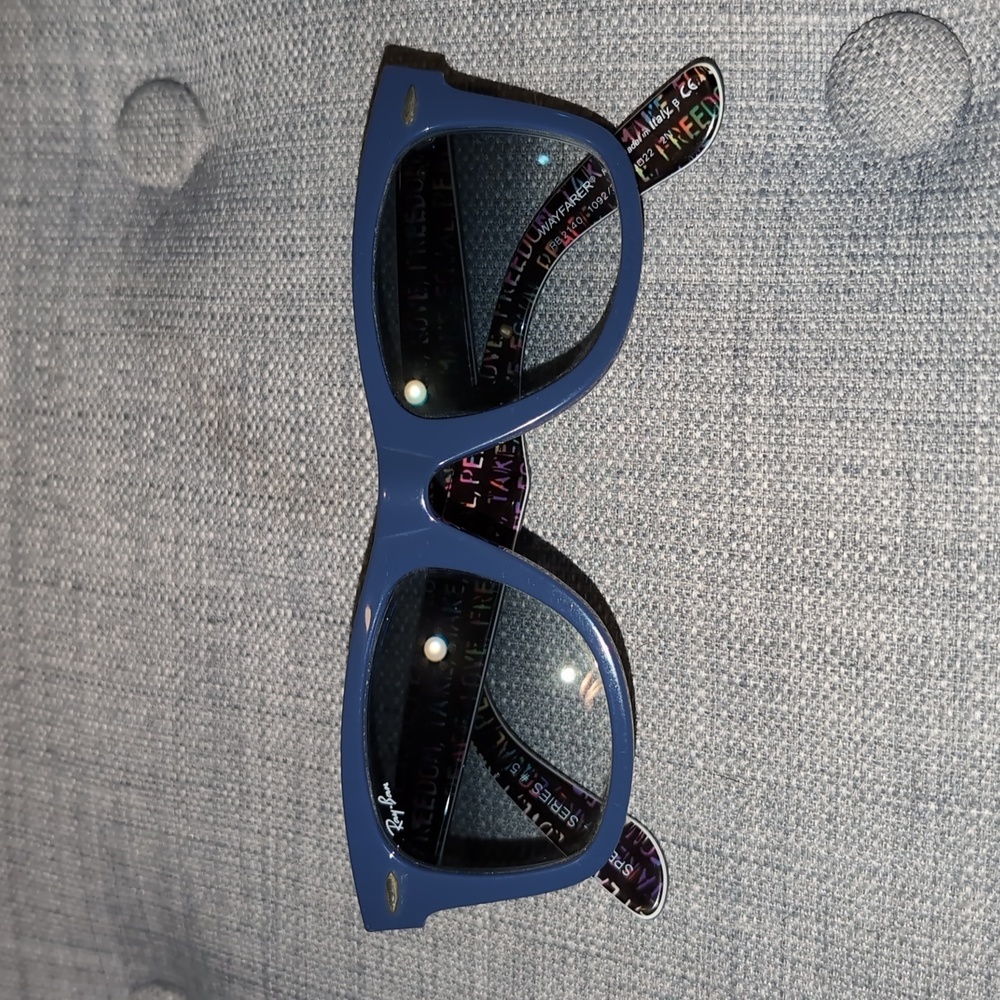 USED - Ray Bans RB2140 Special Series #5 Navy Blue